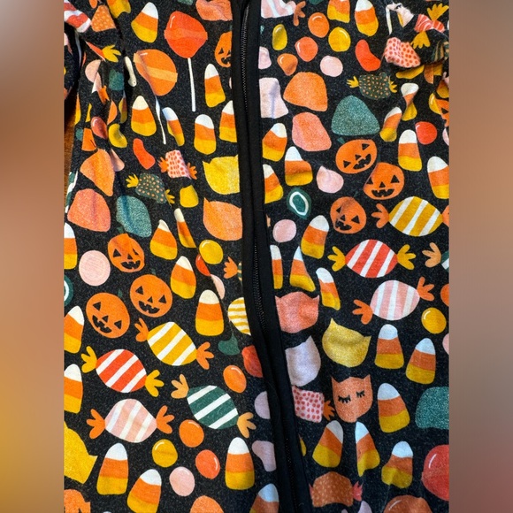 Little Sleepies spooky sweets 6-12 months onesie - Picture 4 of 6